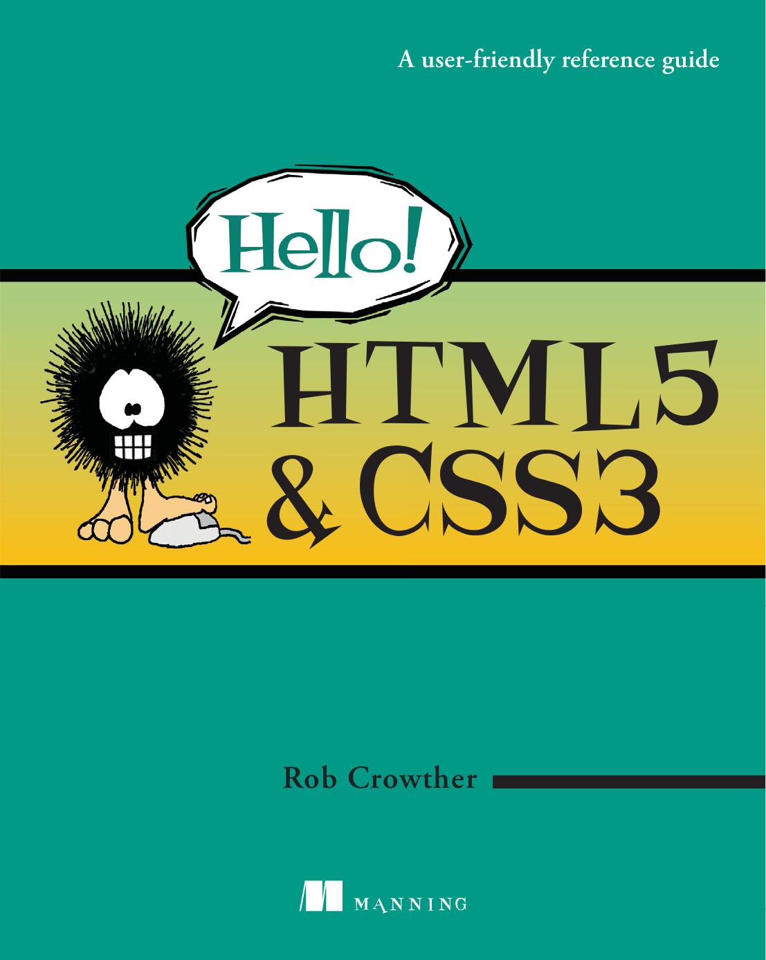 Hello! HTML5 & CSS3