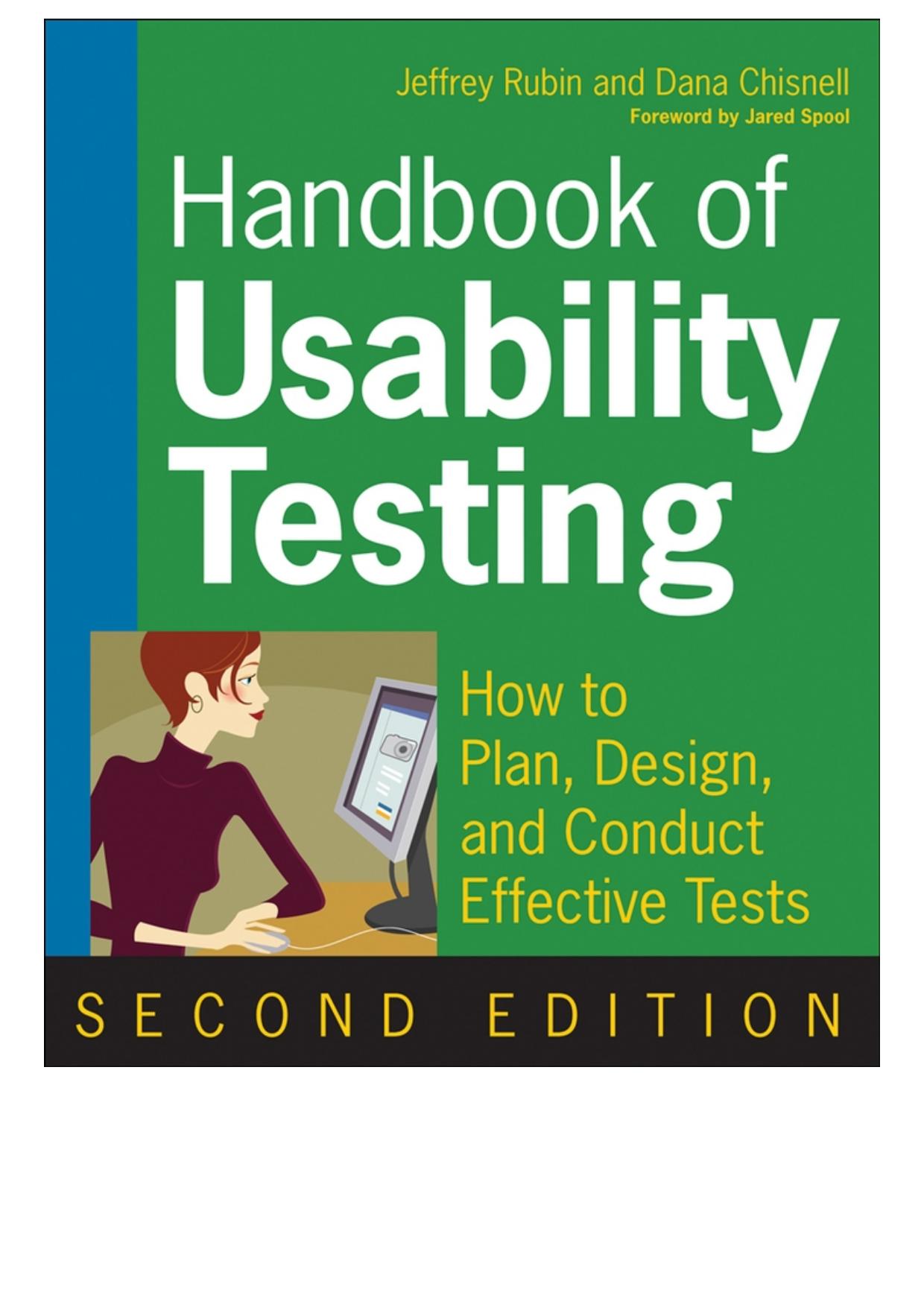 Handbook of Usability Testing