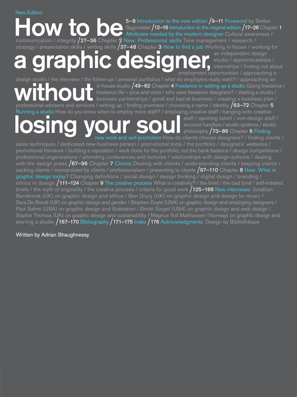 How to be a graphic designer, without losing your soul