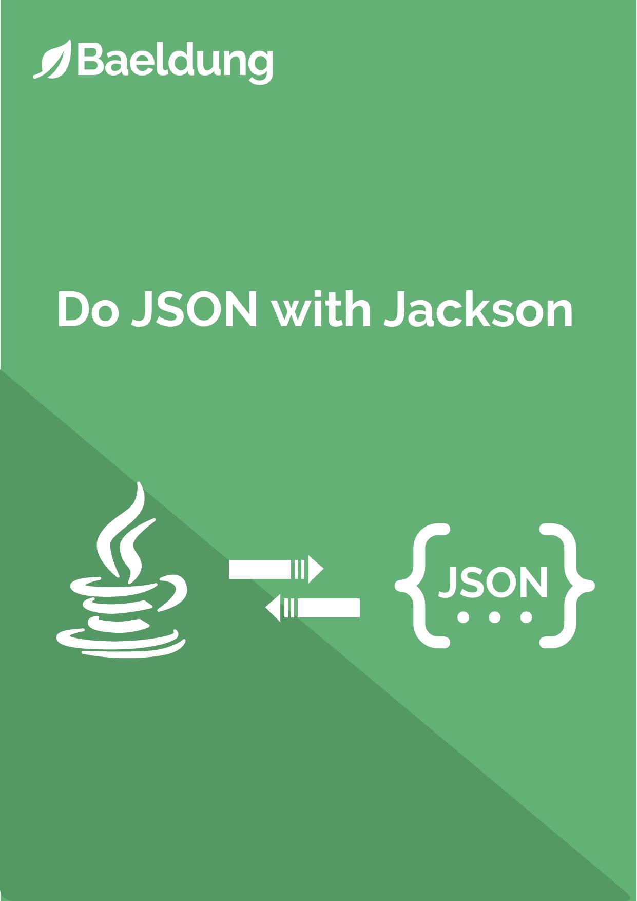 Do JSON with Jackson